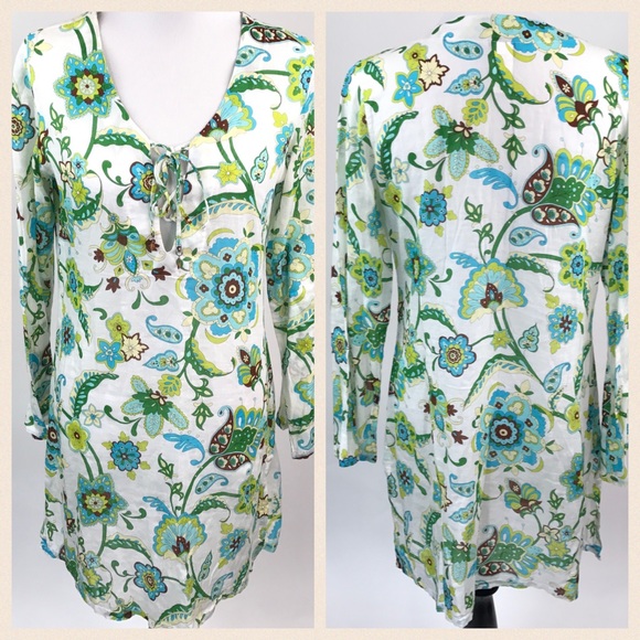 Tommy Bahama Other - TOMMY BAHAMA PAISLEY SWIM SUIT COVERUP SIZE SMALL